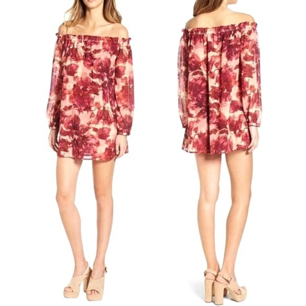 BNWT For love and lemons wild rose dress